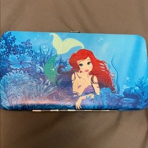 Little Mermaid Hinged Wallet